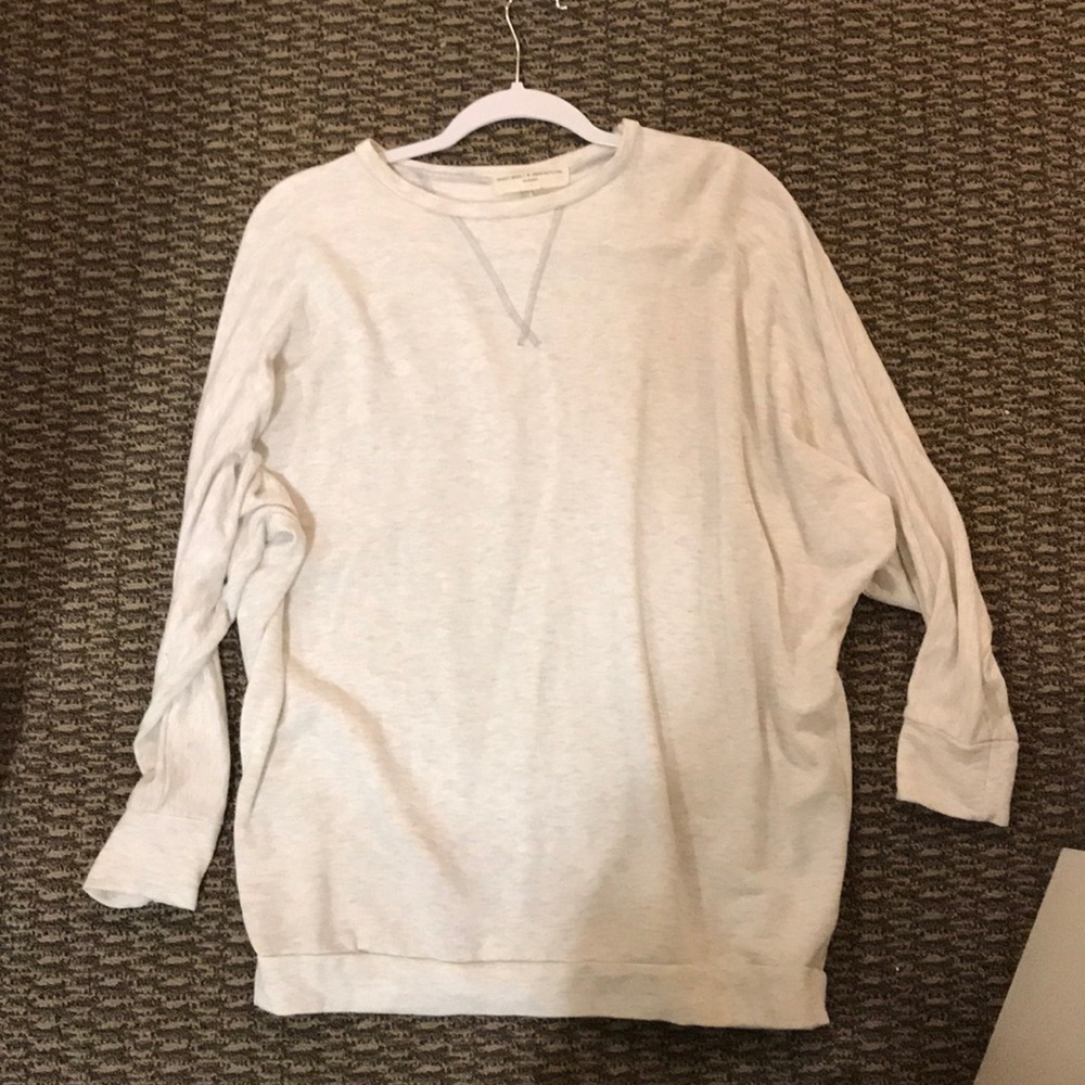 Soft white long sleeve